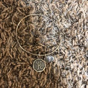 Alex and Ani K Charm Bangle